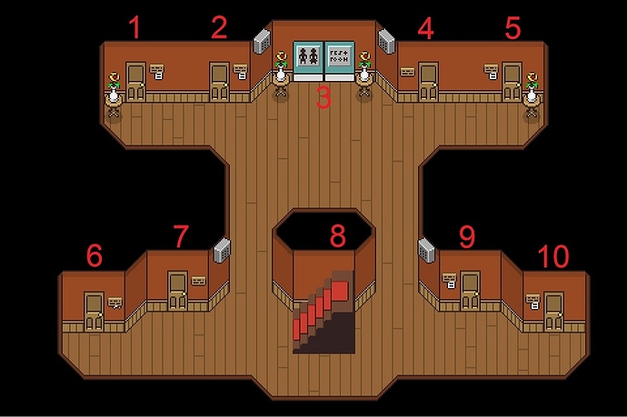 Lower Deck Map