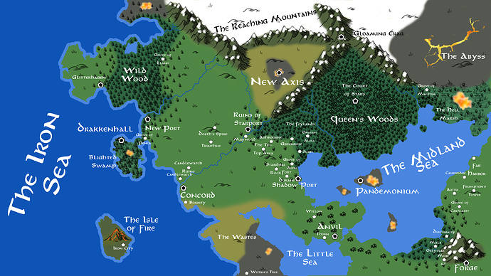 13th age chapter 4 map update