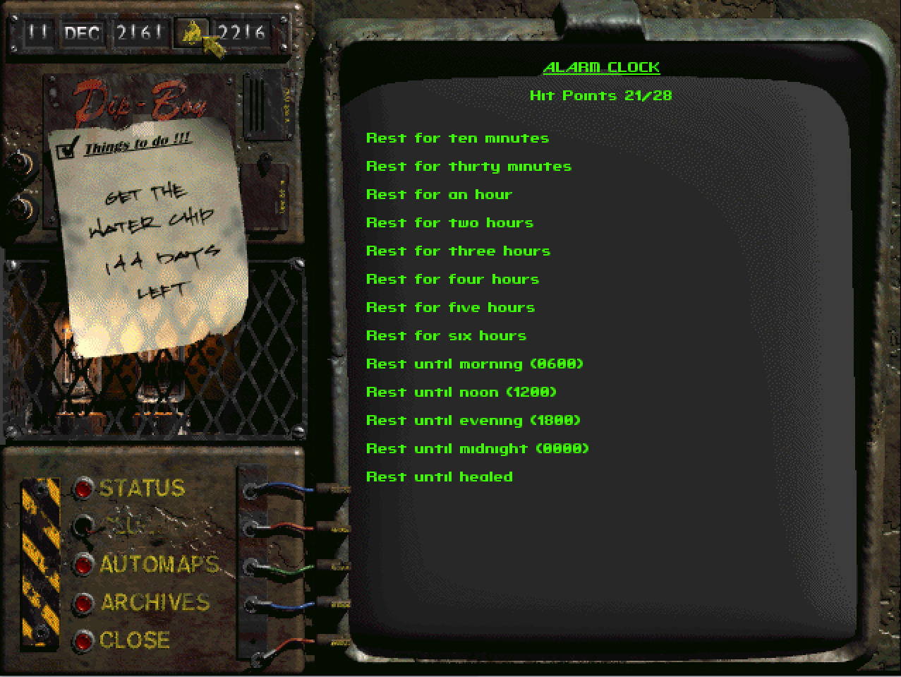 Fallout 1 Марипоза Прохождение